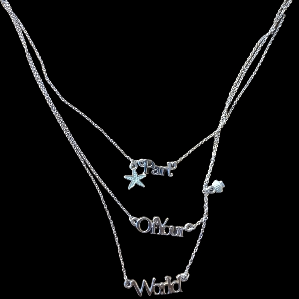 SOLD Little mermaid necklace